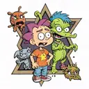 the rugrats tattoo design idea