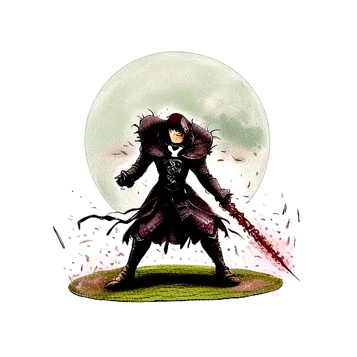 berserk Brand of sacrifice with eclipse tattoo design idea