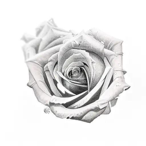 "kristina"spelled vertically wrapped in rose vines tattoo design idea