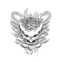 Canary tattoo design idea