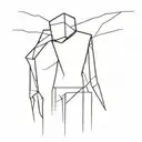 enderman tattoo design idea