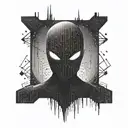 enderman tattoo design idea