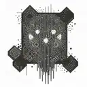 enderman tattoo design idea