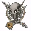 enderman tattoo design idea