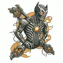 enderman tattoo design idea