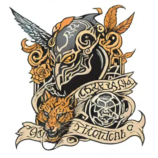 protective runs from the shadow hunters tattoo design idea