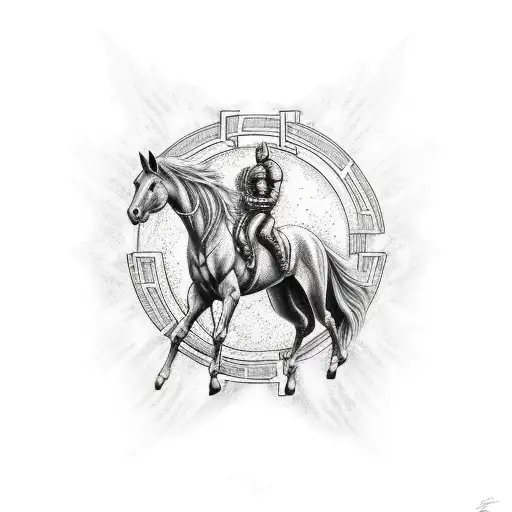 four horsemen of apocalypse tattoo design idea