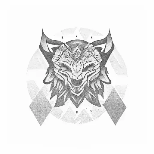 desert stoner tattoo design idea
