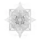 optical illusion  tattoo design idea