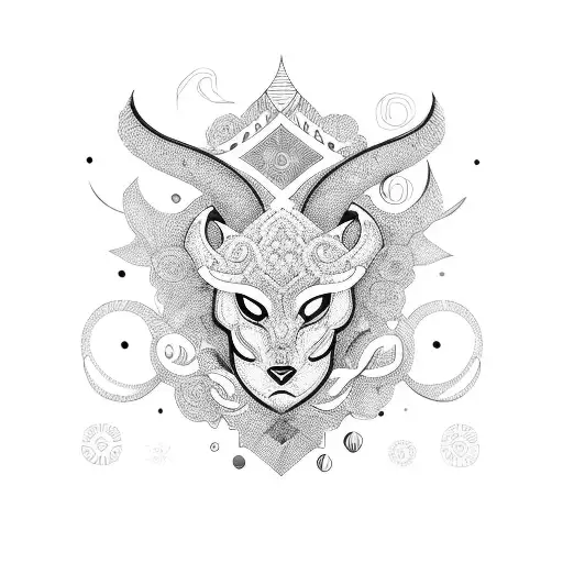 makima tattoo design idea