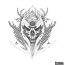 makima from chainsaw man tattoo design idea