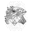 chicken tattoo design idea