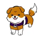 Dog tattoo design idea