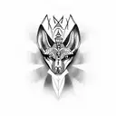 Anubis tattoo design idea