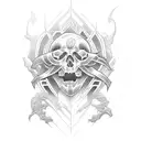 NU text tattoo tattoo design idea