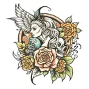 family first tattoo design idea