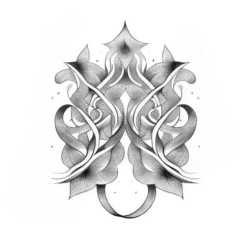 vines tattoo design idea