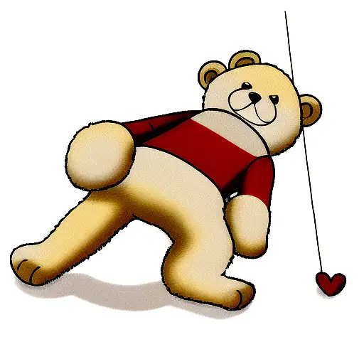 circus Bear tattoo design idea