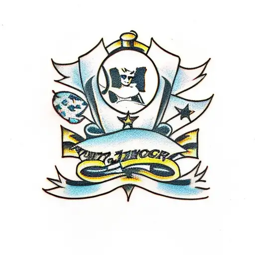 circus tattoo design idea