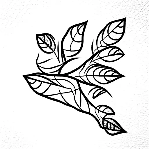 vines tattoo design idea