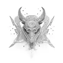 doodle tattoo design idea