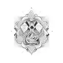 doodle tattoo design idea