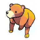 circus Bear tattoo design idea