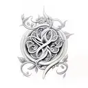 vines tattoo design idea