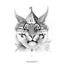 vintage circus tattoo design idea