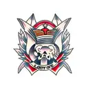 loyalty tattoo design idea