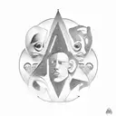 trap queen tattoo design idea