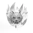 urban loyalty tattoo design idea