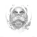 urban loyalty tattoo design idea