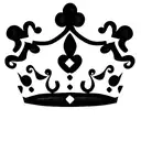 princess crown tattoo design idea