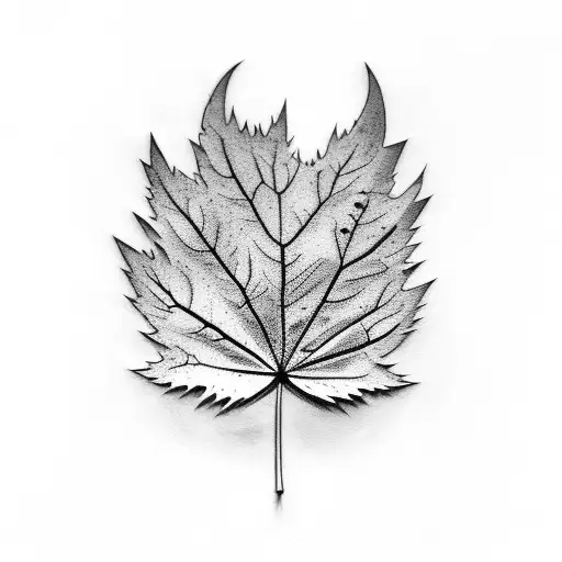 monsters leafs.  negative space blackwork.  tattoo design idea