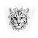  full bandage  tattoo design idea