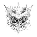 presença da lua bloodborne tattoo design idea