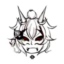 Hannya tattoo design idea