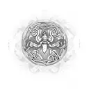 Celtic scorpion tattoo design idea