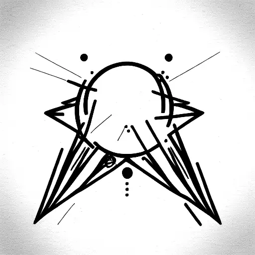 atomic bomb tattoo design idea