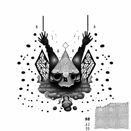 while my sandcastles fall like the ashes of cigarettes  tattoo design idea