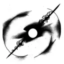 a atomic explosion tattoo design idea