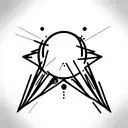atomic bomb tattoo design idea