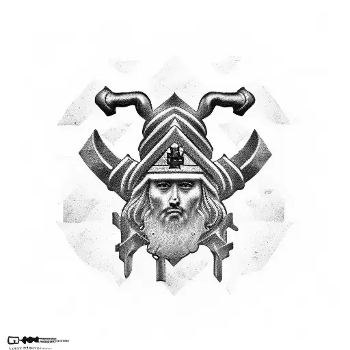 Praise be to the LORD my Rock, who trains my hands for war, my fingers for battle. He is my loving God and my fortress,  tattoo design idea