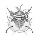 if others wonder why im missing tell them ive gone fishing tattoo design idea