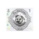 5 dollar canadian bill, construction worker, kid on tractor tattoo design idea