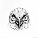 half mockingbird half crow tattoo design idea