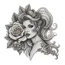 cuckold hotwife tattoo design idea