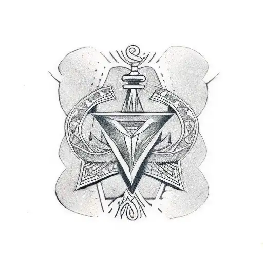 Ankh Symbol tattoo design idea