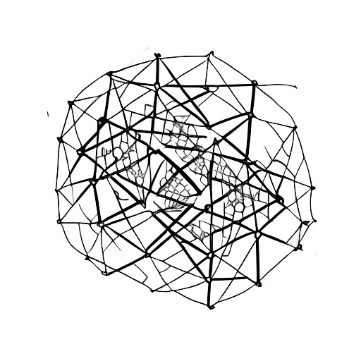 DNA helix with strands that unwind into ivy tattoo design idea